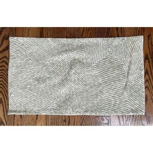 Williams Sonoma 21"x12" Botanic Embroidered Lumbar Pillow Cover SAMPLE FLAW